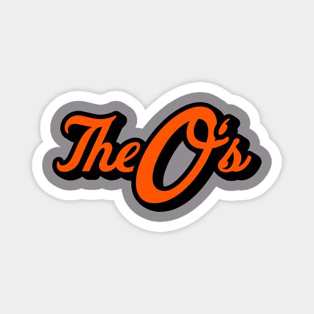 The O's classic Magnet by Throwzack