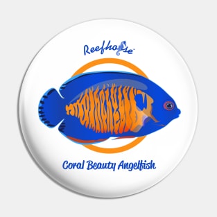Coral Beauty Angelfish Pin