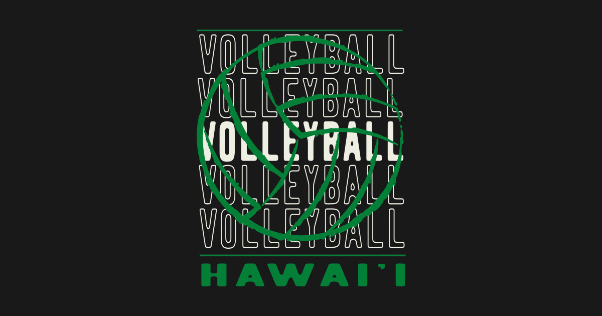 Volleyball Hawaii Hawaii Volleyball TShirt TeePublic