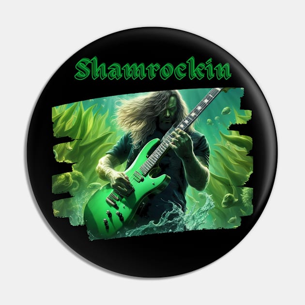 St Patrick's Day Pin by MckinleyArt