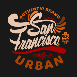 San Francisco Urban Vintage style T-Shirt