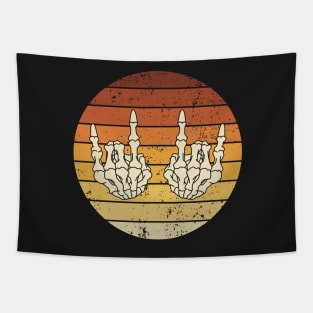 Rock On Skeleton Tapestry