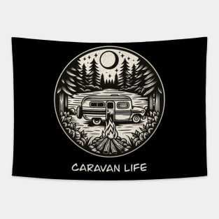Caravan life Tapestry