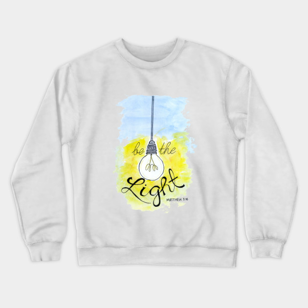 be the light crewneck