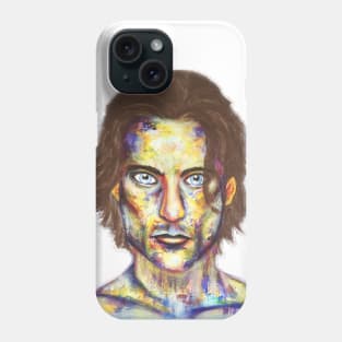 Colored Face painting Phone Case