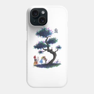 Alice and the Madhatter Burton Phone Case