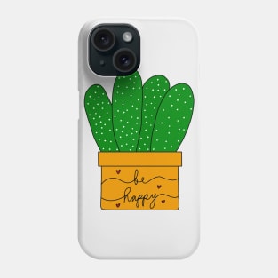 Cute Cactus Design #138: Happy Cacti Bunch Phone Case