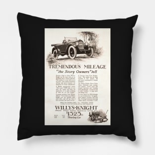 1922 Willys-Knight Convertible Pillow