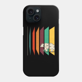 Geometry Bear Phone Case