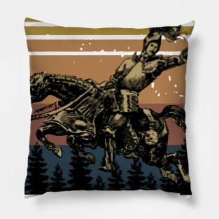 Retro Fornicate Thyself And Steed Upon Which Thou Didst Arrive Pillow