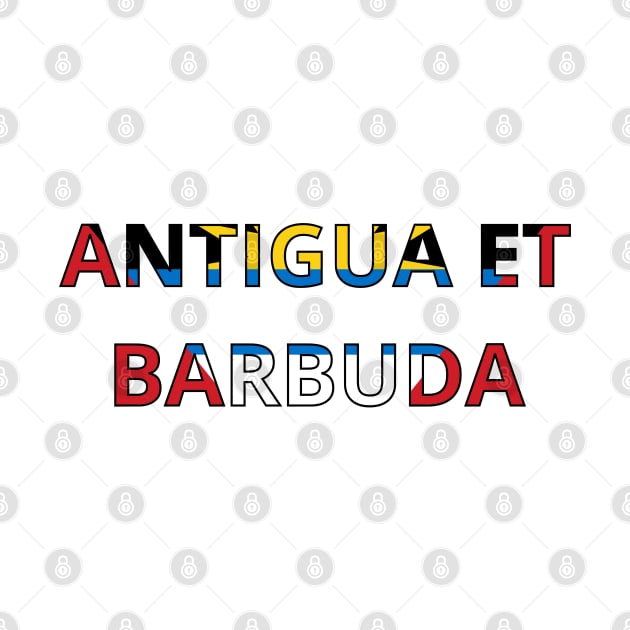 Drapeau Antigua-et-Barbuda by Pixelforma