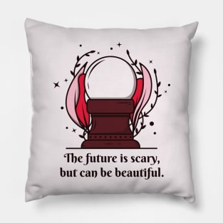 Crystal Ball 2 - The future is scary Pillow