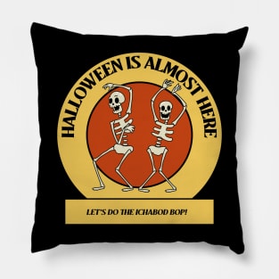 Halloween Ichabod Bop T-shirt Pillow