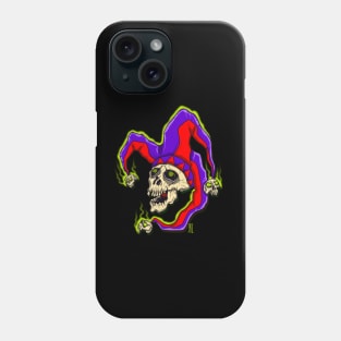 Skull jester Phone Case