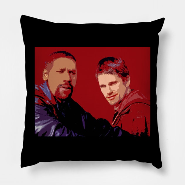 training day Pillow by oryan80