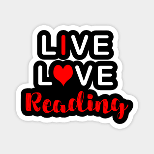 Live Love Reading Magnet