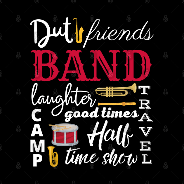 Marching Band Word Cloud by MalibuSun