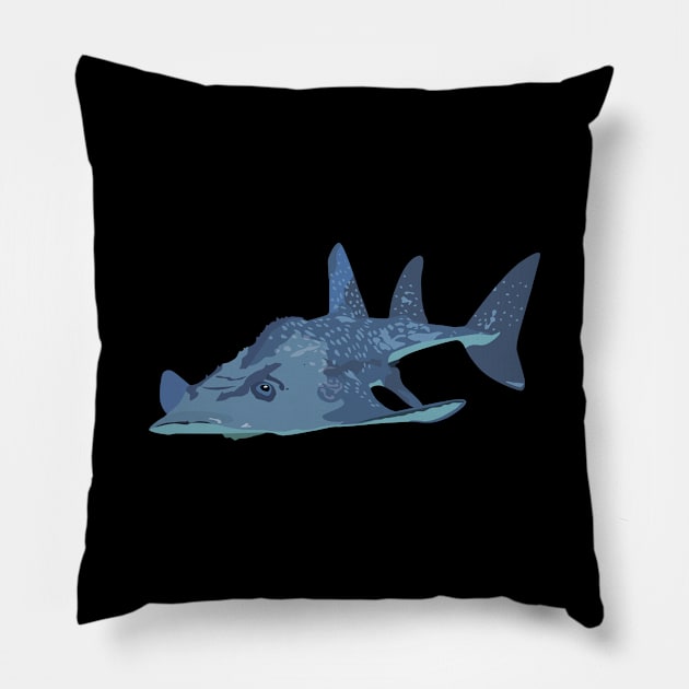 Angel Shark Pillow by NorseTech