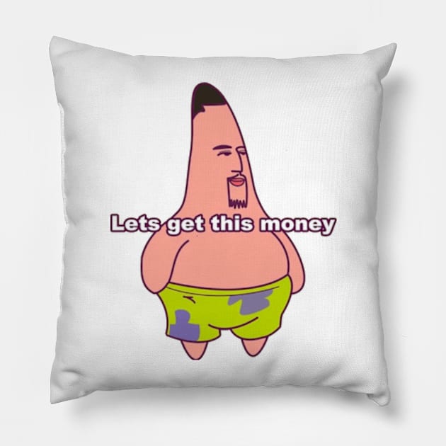 patrick klay Pillow by Biscuit25