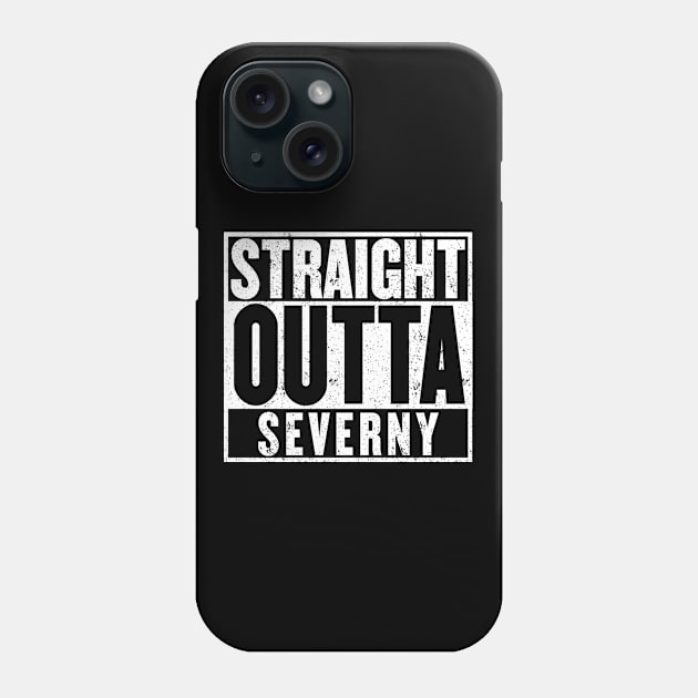 Straight Outta Severny t-shirt Phone Case by mangobanana