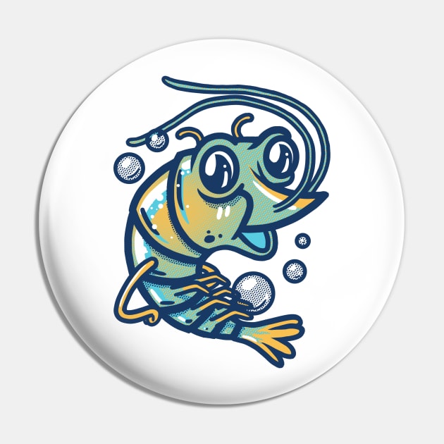 Krill in blue and yellow Pin by wehkid