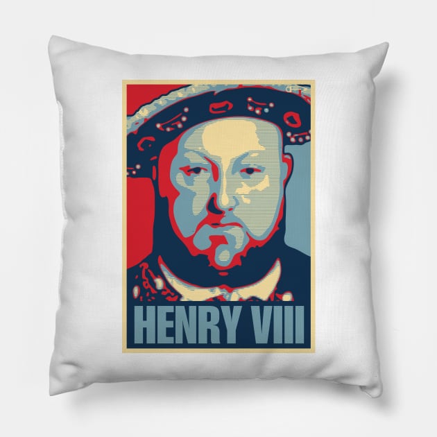 Henry VIII Pillow by DAFTFISH