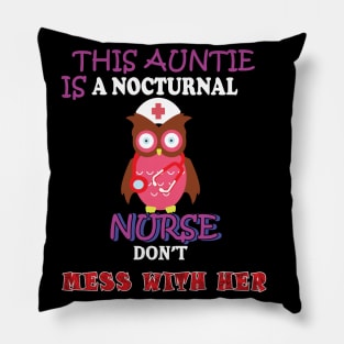 auntie nurse Pillow