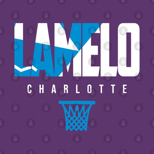 Lamelo Charlotte Basketball by funandgames