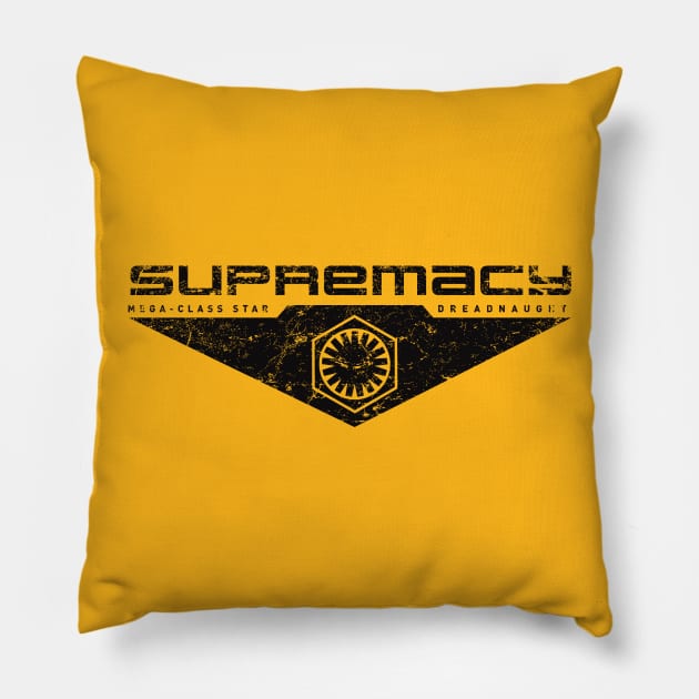 Supremacy Pillow by MindsparkCreative