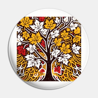 Autumn Tree Pin