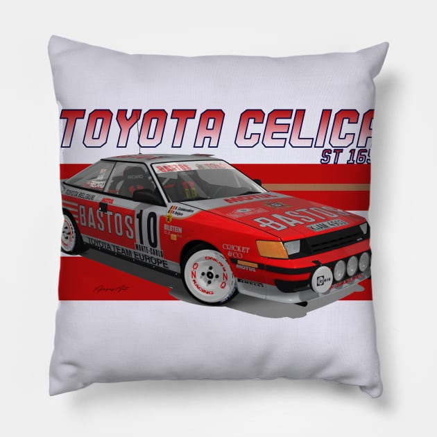 Toyota Celica ST165 Pillow by PjesusArt