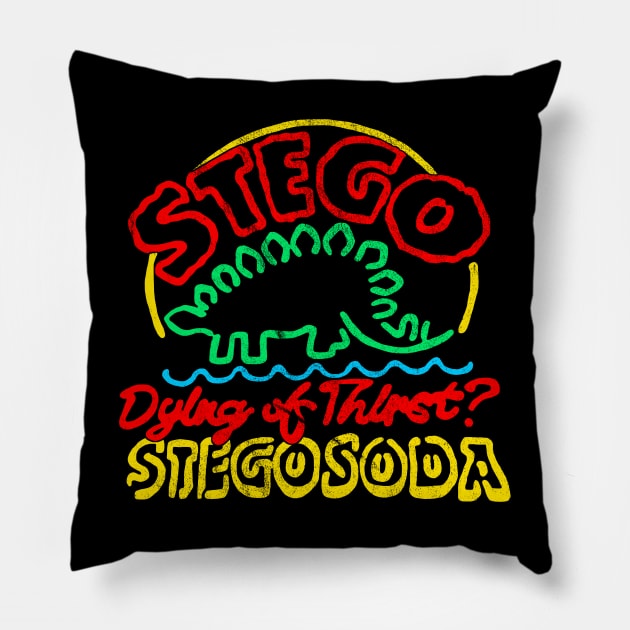 StegoSoda Pillow by ThemeParkPreservationSociety