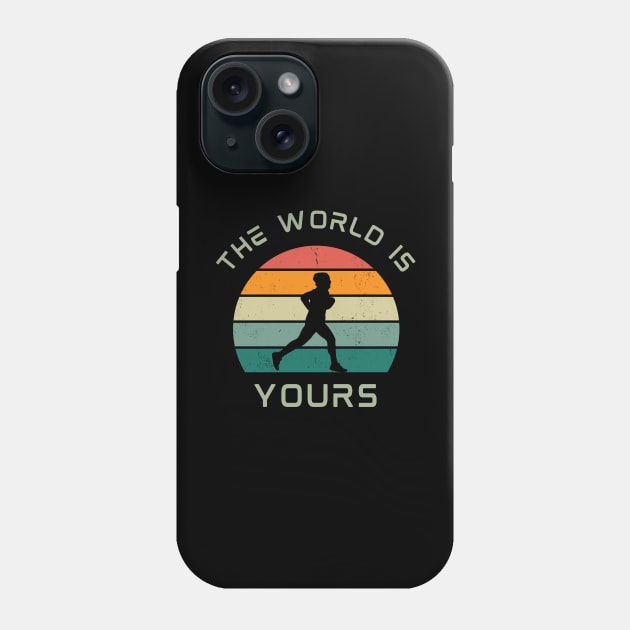 The world is yours Phone Case by Patterns-Hub