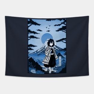 Obanaii japan style dm Tapestry