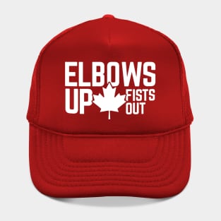 Elbows Up Fists Out, Canadian Pride Hat