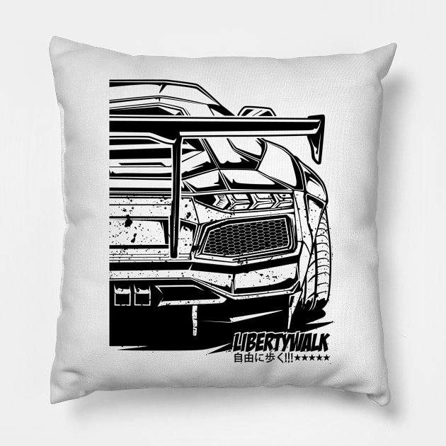 Libertywalk Aventador Pillow by idrdesign