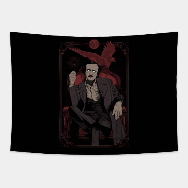 Poe Tapestry by hafaell