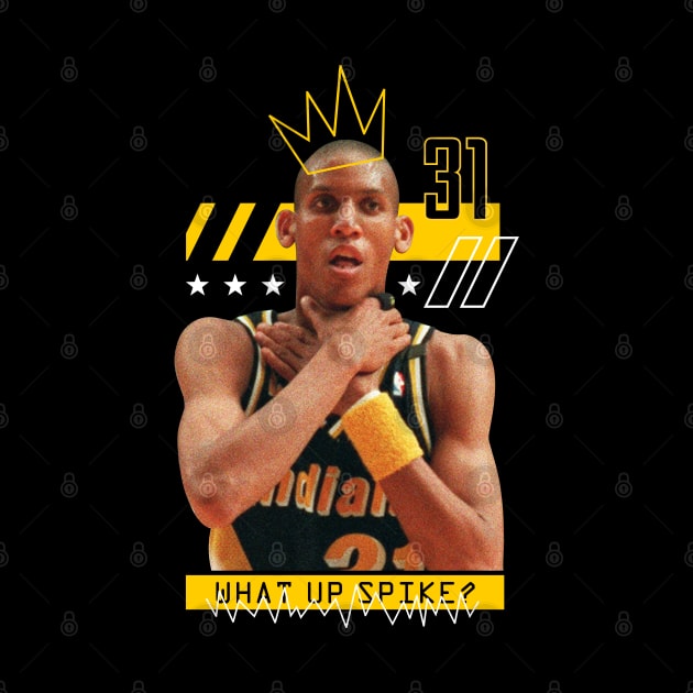 Reggie Miller Choke Basketball T-Shirt by HipHopTees