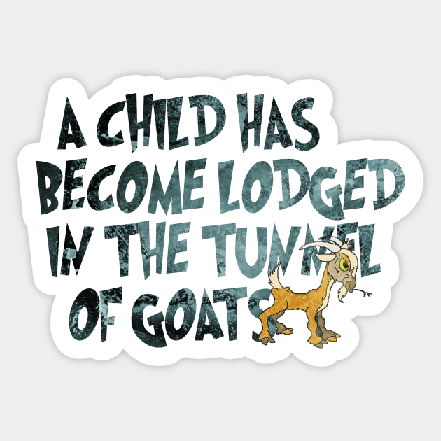 Father Ted - The Tunnel Of Goats - Father Ted - Sticker