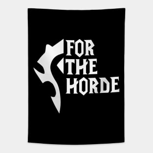 For The Horde! (white) Tapestry