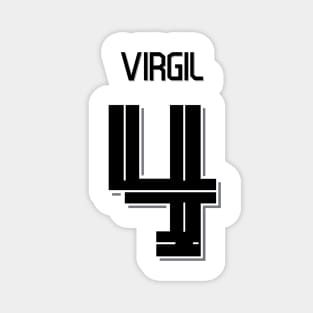 Virgil Van Dijk Liverpool Away jersey 22/23 Magnet