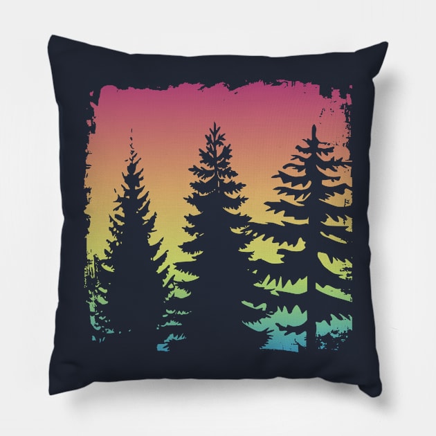 Pine Forest Dream Pillow by PallKris