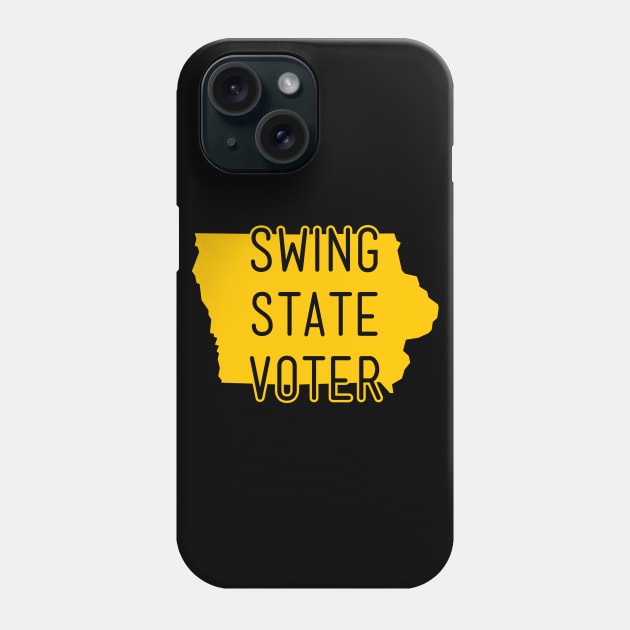 Swing State Voter - Iowa Phone Case by brkgnews