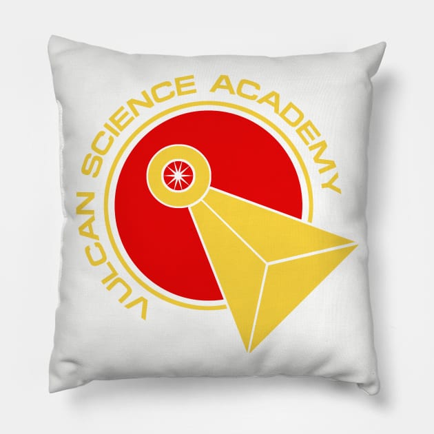 Vulcan Science Academy Pillow by PopCultureShirts