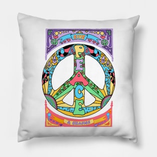 Give peace a chance Pillow