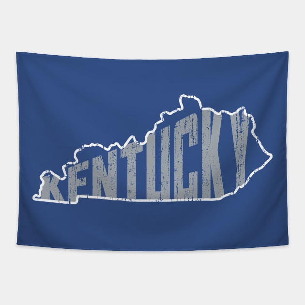 Kentucky Distressed Tapestry by KentuckyYall