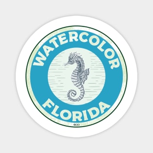 Watercolor Florida Crab 30A 30 A Emerald Coast Walton County Beach Magnet