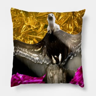 Bicolor Vulture / Swiss Artwork Photography Pillow