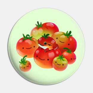 Tomato frog Pin