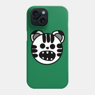 White Tiger (Small Print) Phone Case